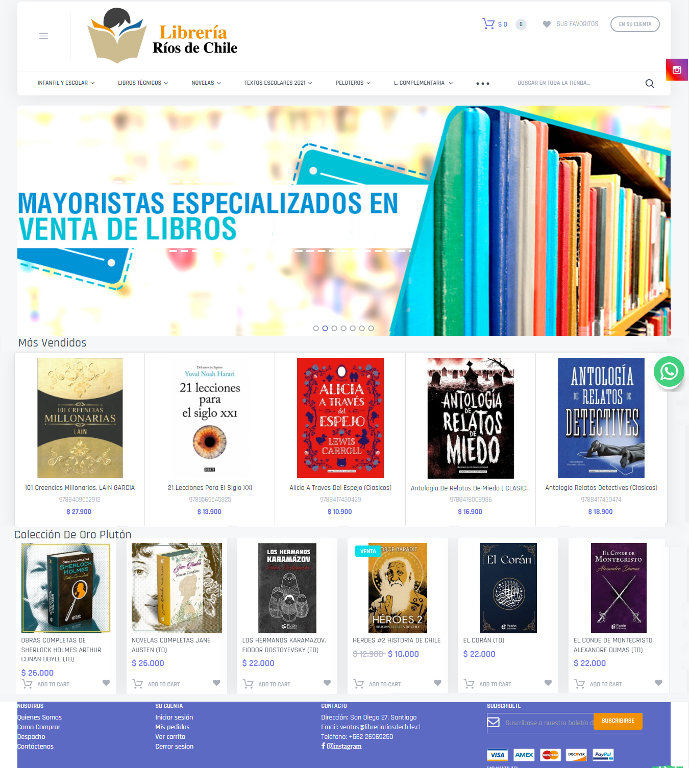 Librería Ríos de Chile